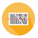 Scan barcode or QR code