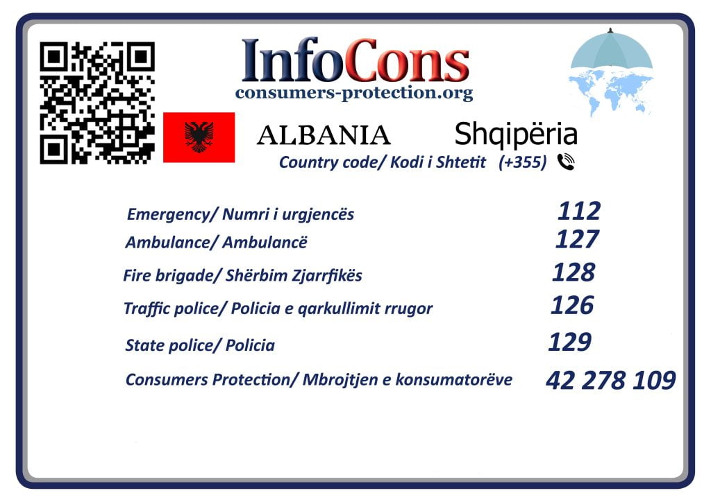 Albania - Consumers Protection Consumer Protection InfoCons