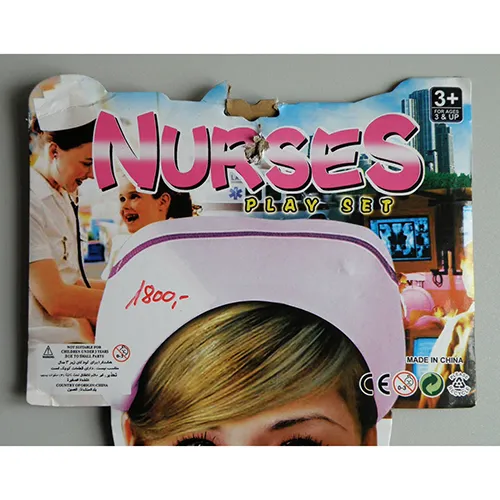 Nurse's costume with accessories.