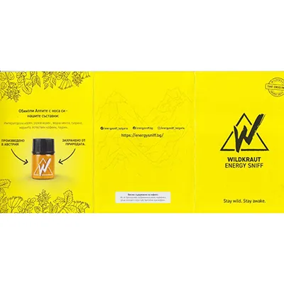 Wildkraut Energy Sniff - Energy powder