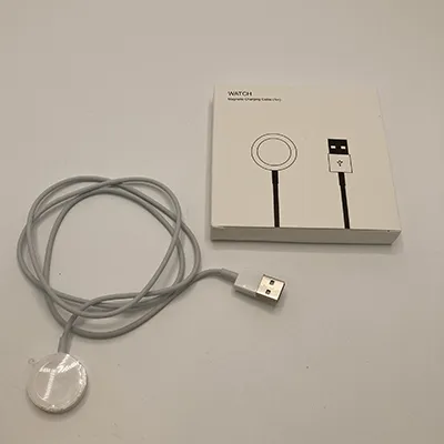 Magnetic charging cable.