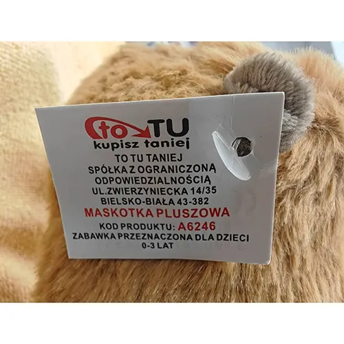 to Tu Kupisz Taniej - Soft toy