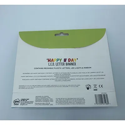 NPW - LED birthday banner