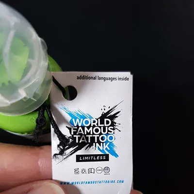 World Famous Tattoo ink. - Tattoo ink