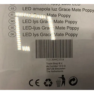 Grace Mate Poppy - LED light