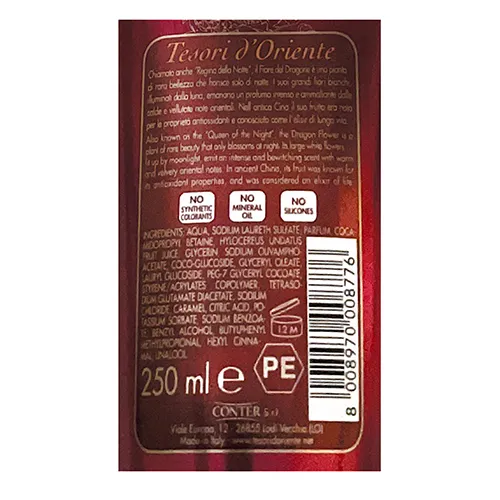 Tesori d'Oriente - Shower cream