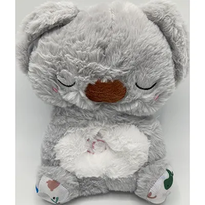 Battery-operated plush koala with light and sound functions. Product sold online at several different drop shipping sites and marketplaces.