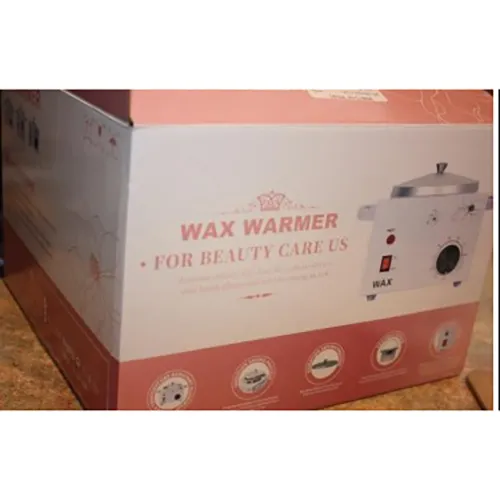 A pink wax warmer intended for home use with scented wax melts. Product sold online, in particular via Amazon.