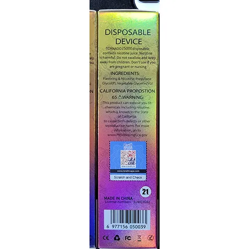 RENdM - Disposable electronic cigarette