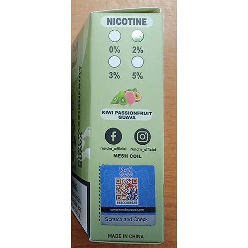 RENdM - Disposable electronic cigarette