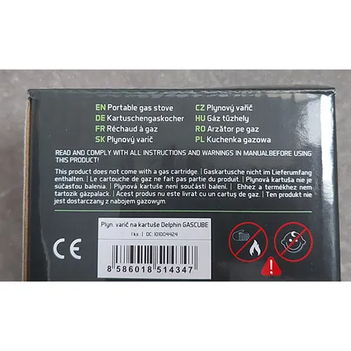 DELPHIN - Portable gas stove