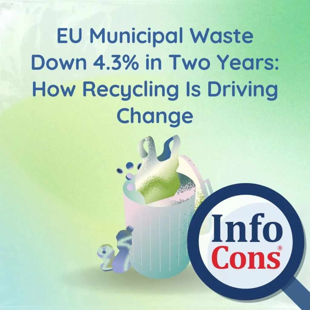 EU Municipal Waste Down 4.3% in Two Years : How Recycling Is Driving Change