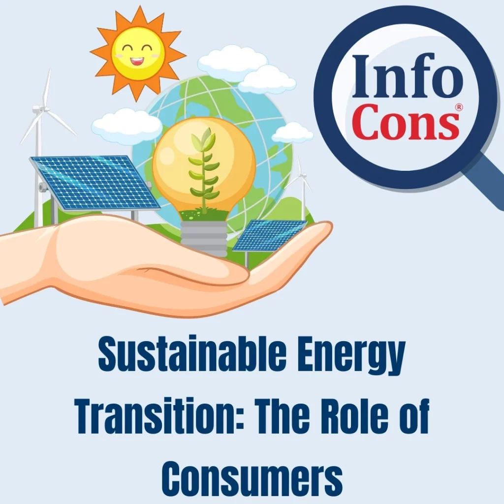 Sustainable Energy Transition : The Role of Consumers