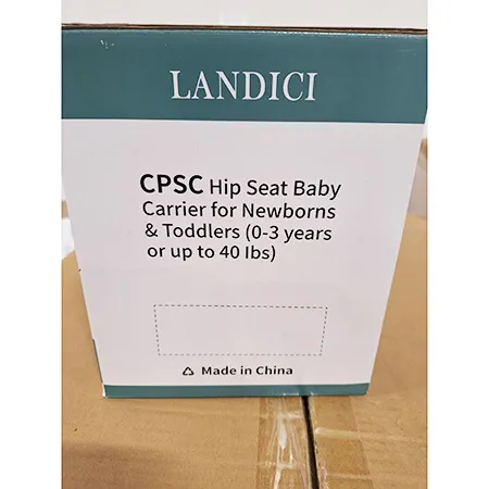 InfoCons Consumer Protection Alert: Landici - Baby carrier