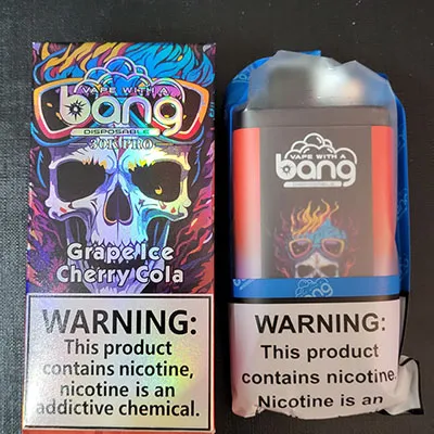 InfoCons Consumer Protection Alert: bang - Disposable electronic cigarette