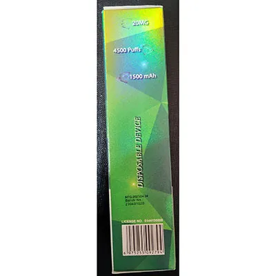 InfoCons Consumer Protection Alert: CRYSTAL Jewels - Disposable electronic cigarette