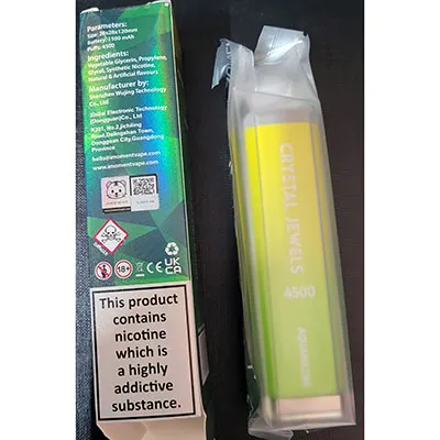 InfoCons Consumer Protection Alert: CRYSTAL Jewels - Disposable electronic cigarette