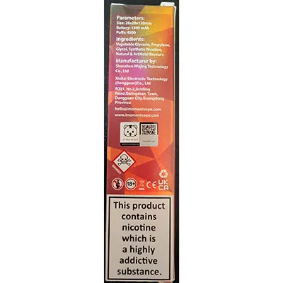 InfoCons Consumer Protection Alert: CRYSTAL Jewels - Disposable electronic cigarette