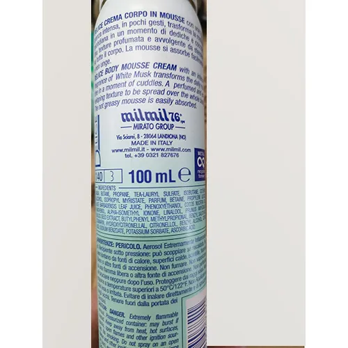 MilMil 76 - Body mousse