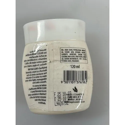 Skin lightening cream. Product sold online, in particular via eBay and dreamcosmetics.net