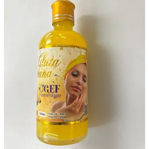 Skin lightening lotion, 100 ml. Product sold online, in particular via eBay.