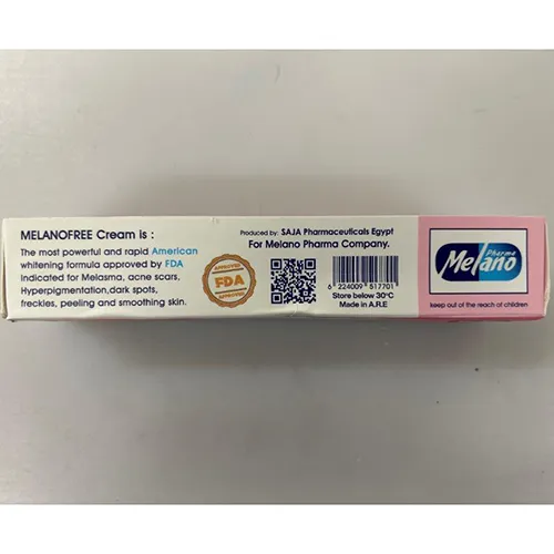 Melanofree - Skin lightening cream