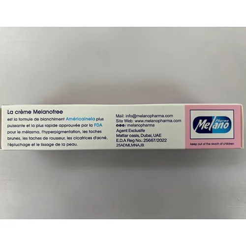 Melanofree - Skin lightening cream