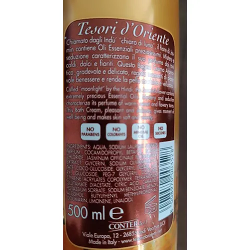 Tesori d'Oriente - Bath cream