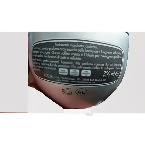 Tesori d'Oriente - Body cream