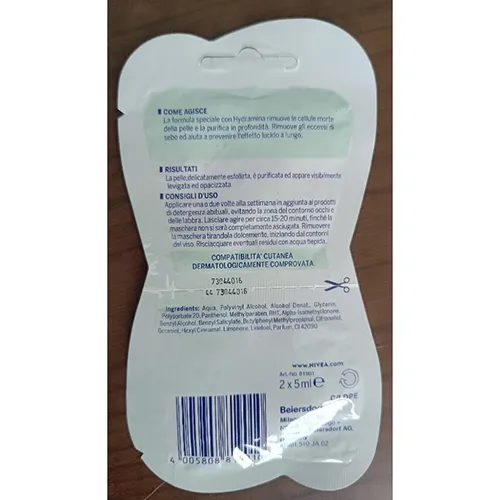 Nivea - Face mask