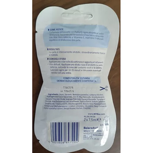 Nivea - Face mask