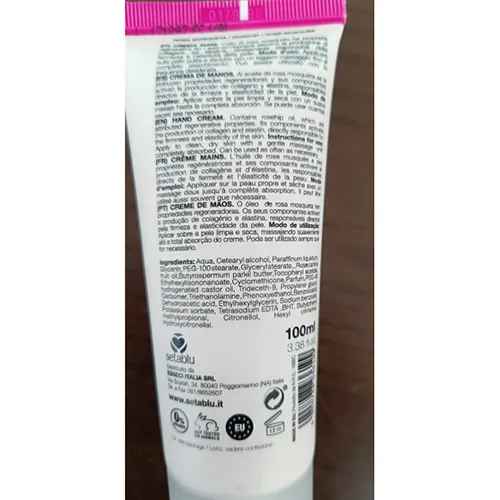 Setablu - Hand cream