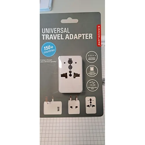 KIKKERLAND - Travel adaptor