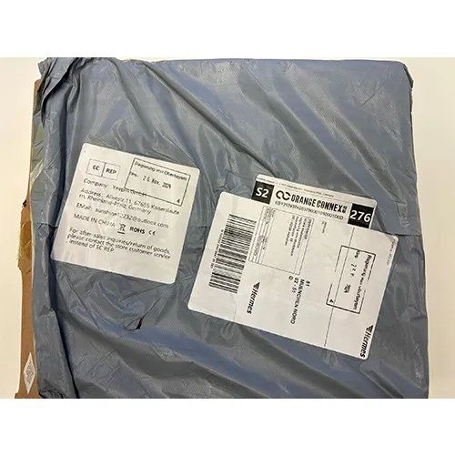 Round metal base with LED light and mains cable. Product sold online, in particular via eBay (Unique product identifier: 355172493481).