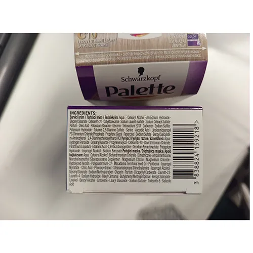 Schwarzkopf Palette - Hair dye