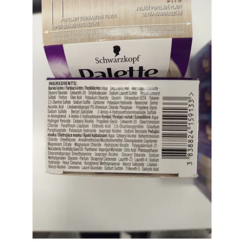 Schwarzkopf Palette - Hair dye