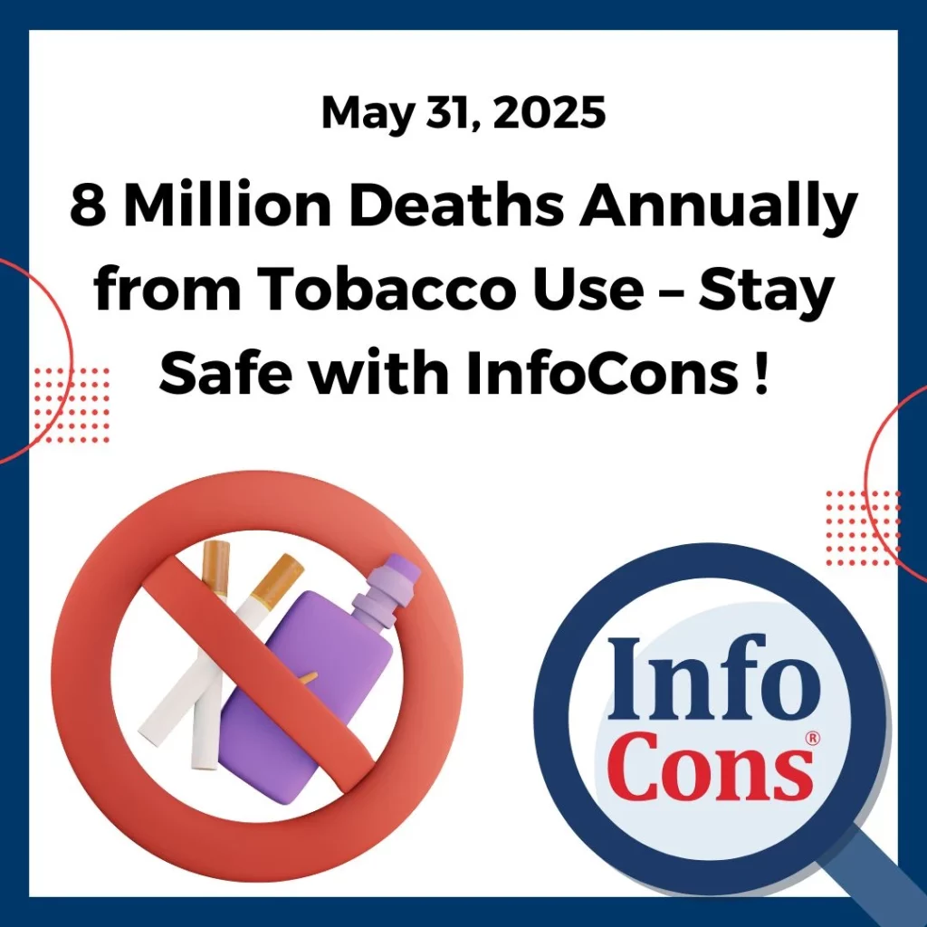 8 Million Deaths Annually from Tobacco Use – Stay Safe with InfoCons Consumer Protection