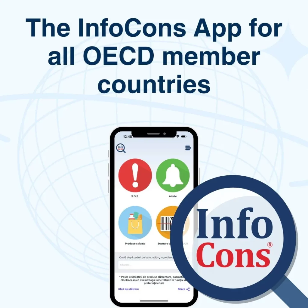 The InfoCons Consumers Protection App for all OECD Member Countries