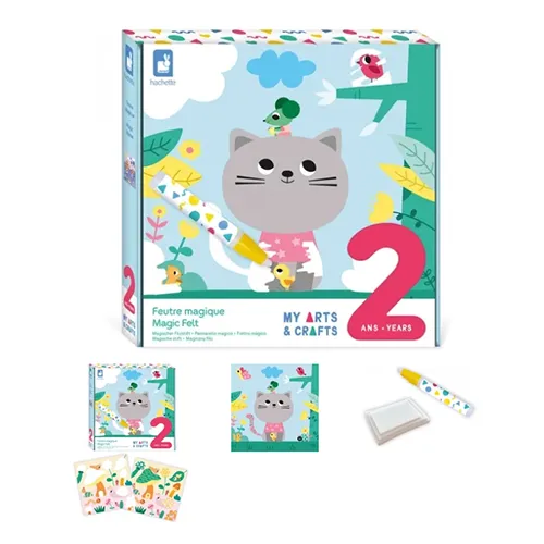 Hachette - Janod - Colouring set