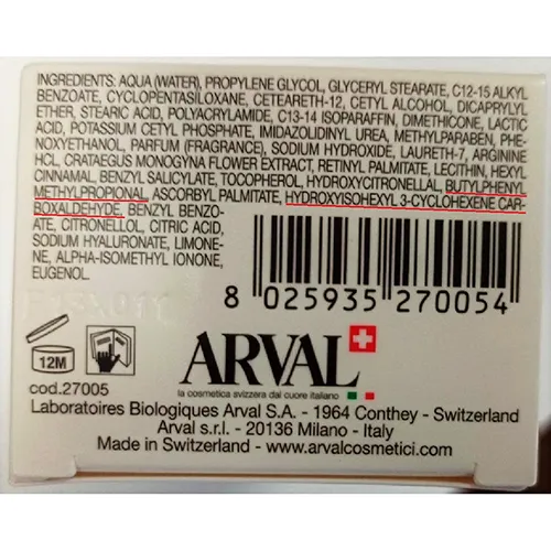 Arval - Body cream