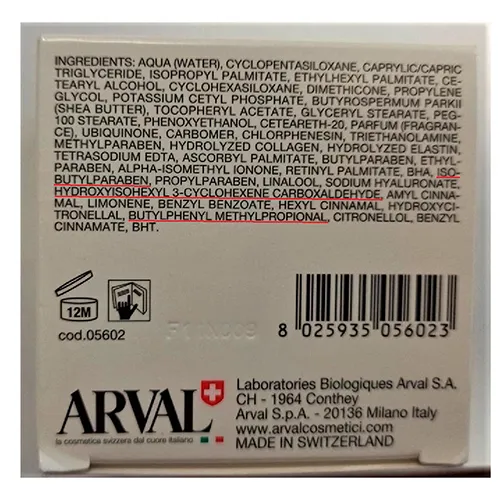 Arval - Face cream