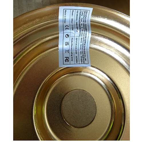 Ceiling lamp, 5x20W, AC 110-240V, 50-60Hz. Product sold online, in particular via TEMU.