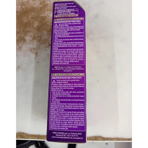 Schwarzkopf Palette - Hair dye