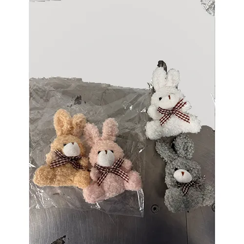 Soft toy in the shape of a rabbit. Product sold online, in particular via Shein (Product identifier: sl2408167021882800).