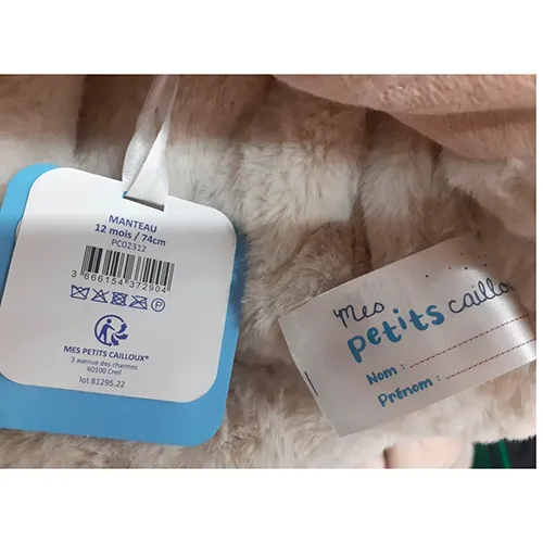 Mes petits cailloux - Children's coat