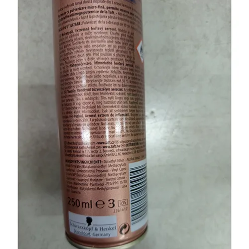 Schwarzkopf - Hairspray