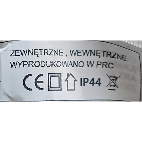 A lighting chain designed for interconnection, containing 200 non-replaceable LED light sources and a device for changing lighting modes.
