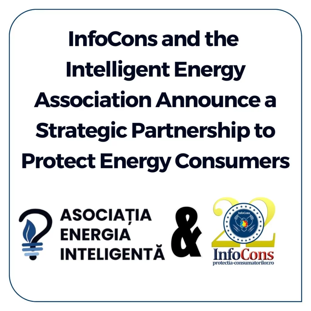 InfoCons Consumer Protection and the Intelligent Energy Association Announce a Strategic Partnership to Protect Energy Consumers