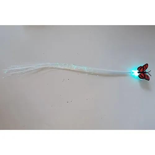 Children toy hair accessory with led light. Product sold online, in particular via Shein.