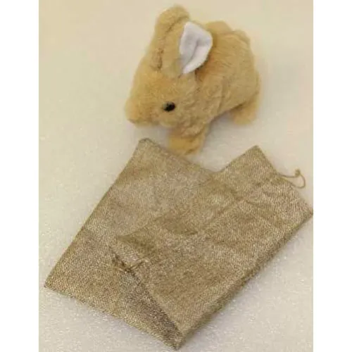 Battery-operated plush toy rabbit. Product sold online, in particular via Amazon.